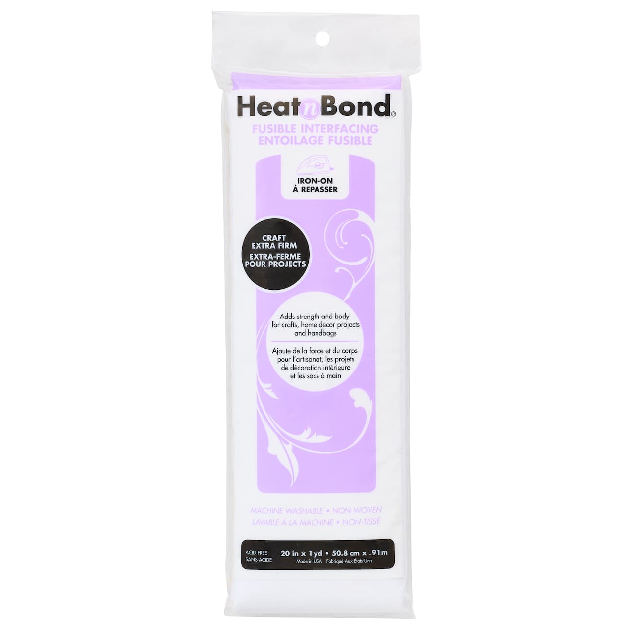 Heat n Bond® Craft Extra Firm Iron-On Fusible Interfacing